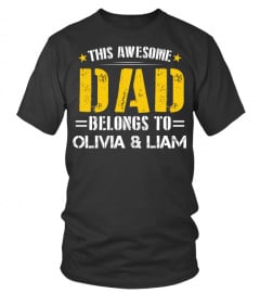 Awesome Dad - Custom Shirt