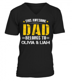 Awesome Dad - Custom Shirt