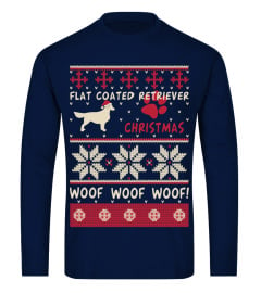 Flat Coated Retriever Christmas woof woof woof!