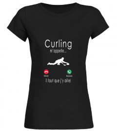 Le curling m'appelle Tshirt