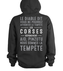 Corse tempête