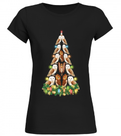 CHRISTMAS TEES FOR OWLS  LOVER