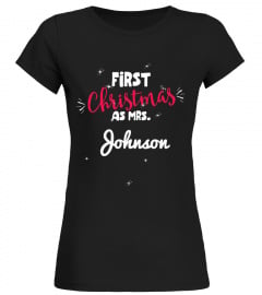 First Christmas Shirt Mrs.