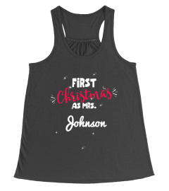 First Christmas Shirt Mrs.