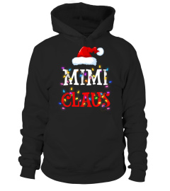 Mimi claus lights christmas family matching pajama, mimi gift, christmas sweater