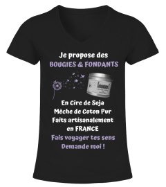 Femme Je propose des bougies