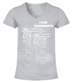 I Study Triggernometry Gun Long Sleeve T-Shirt