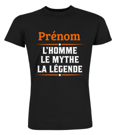 Prénom : l'homme Le Mythe La Légende