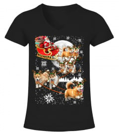 Funny Reindeer CORGI Xmas Christmas Dog Lovers Gift