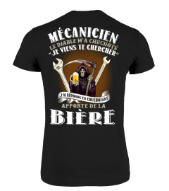 MÉCANICIEN APPORTE DE LA BIÈRE