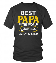 BEST PAPA IN THE WORLD