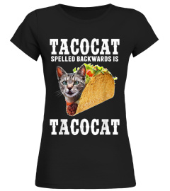 Tacocat Spelled Backwards is Tacocat Cat