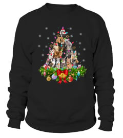 Funny Cat Christmas Tree Xmas Gifts