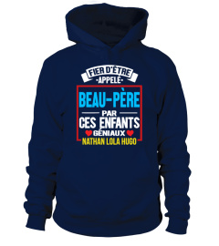 FIER BEAU PÈRE ENFANTS GÉNIAUX TSHIRT