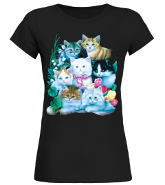 art de chat t-shirt
