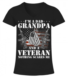 Im A Dad Grandpa T Shirt Veteran Father
