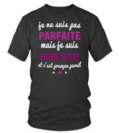 t-shirt personnalisé -  je suis "votre texte"