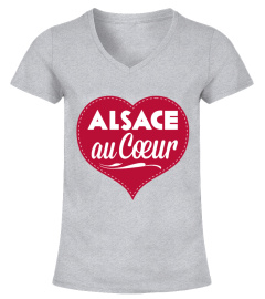 T-shirt femme "Alsace au coeur"