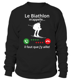 le biathlon  m'appelle...
