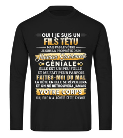 OUI JE SUIS UN FILS TÊTU