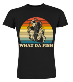 What da fish coole Vintage Retro Geschenkidee
