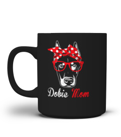 Funny Doberman Pinscher Dog Mom