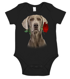 Weimaraner-Rose