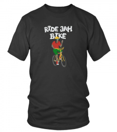 Ride Jah Bike T-Shirt - 20 Rasta Bicycle Shirt 