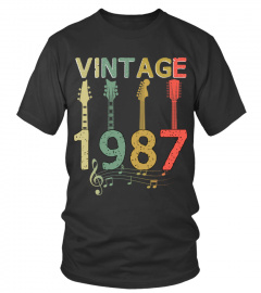Vintage 1987 Guitarist Guitar Lovers