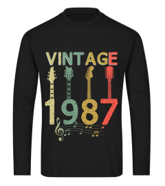 Vintage 1987 Guitarist Guitar Lovers