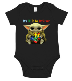 It's ok to be different - Yoda baby