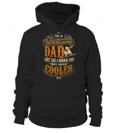 Fathers Day Shirts - I'm A Snowboarding Dad Just Like A Normal Dad Long Sleeve TShirt