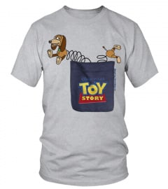 Dog Tshirt - Disney Pixar Toy Story Slinky Dog Pocket Graphic TShirt