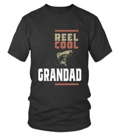 Mens Reel Cool Grandad Tee Fishing