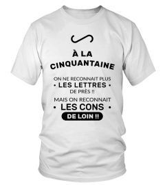 À LA CINQUANTAINE (H/F) (blanc)