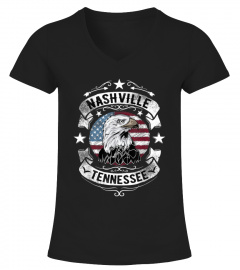 Nashville Shirt Tennessee Retro Country Music Vintage Tee