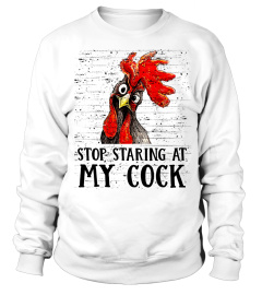 Stop staring at my cock