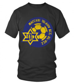 Soccer shirts - Maccabi Tel Aviv Sport FC Football club Israel Distressed Pullover Hoodie