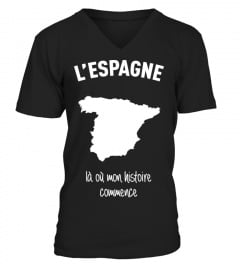 T-shirt Espagne Histoire