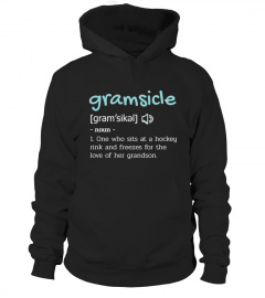 Hockey t shirts - Gramsicle Funny Definition Tshirt Ice Hockey Grandma Gifts