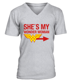 She Is My Wonder Woman Couple Valentine