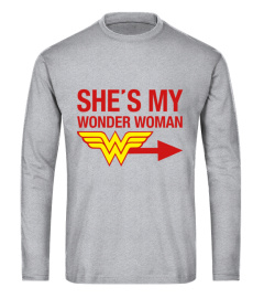 She Is My Wonder Woman Couple Valentine