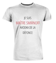 Je suis Maître SMIRNOFF