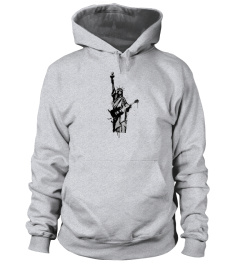 Liberty Rocks - Statue Of Liberty Holding Guitar Shirt  