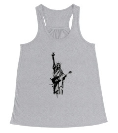 Liberty Rocks - Statue Of Liberty Holding Guitar Shirt  