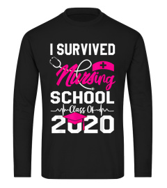 Nurse Class Of 2020 Nursing School Graduation 2020 Gift Tee T-Shirt shirt