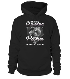 being grandpa is an honor being papa is priceless father T-Shirt