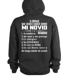 MX - 5 COSAS NOVIO NOMBRE