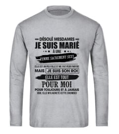 DÉSOLÉ MESDAMES JE SUIS MARIÉ