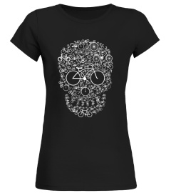 Bicycle skull shirt